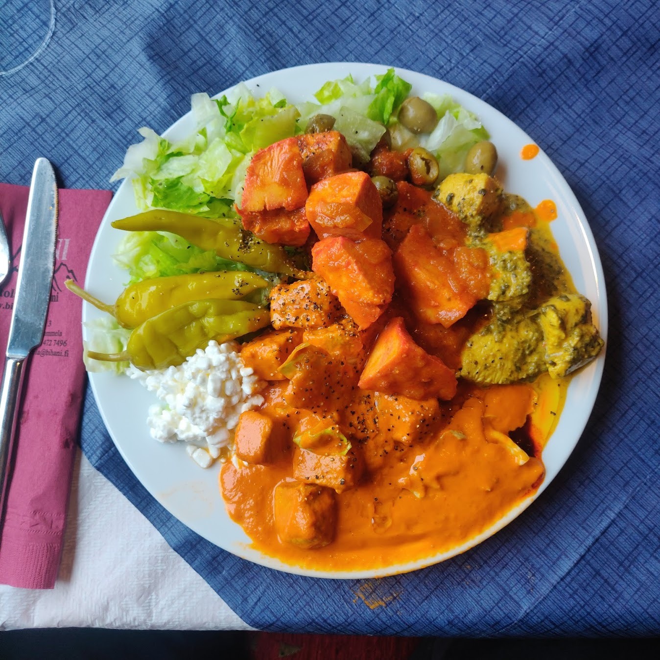 Ravintola Bihani Nepalilaishelmi Nummelassa